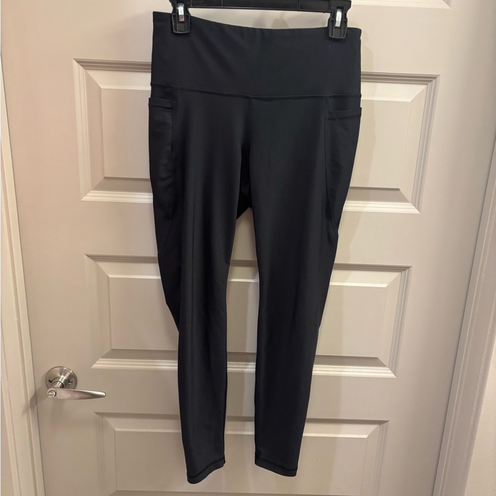 Old Navy Black Powersoft Leggings Slim Fit Stretch